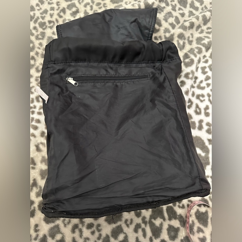 Rue21 Nylon Flap Top Cinch Backpack in Black - Picture 15 of 17